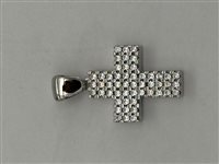 Charm Gioielleria Dossena  in Oro bianco Zircone CHOR-63-253